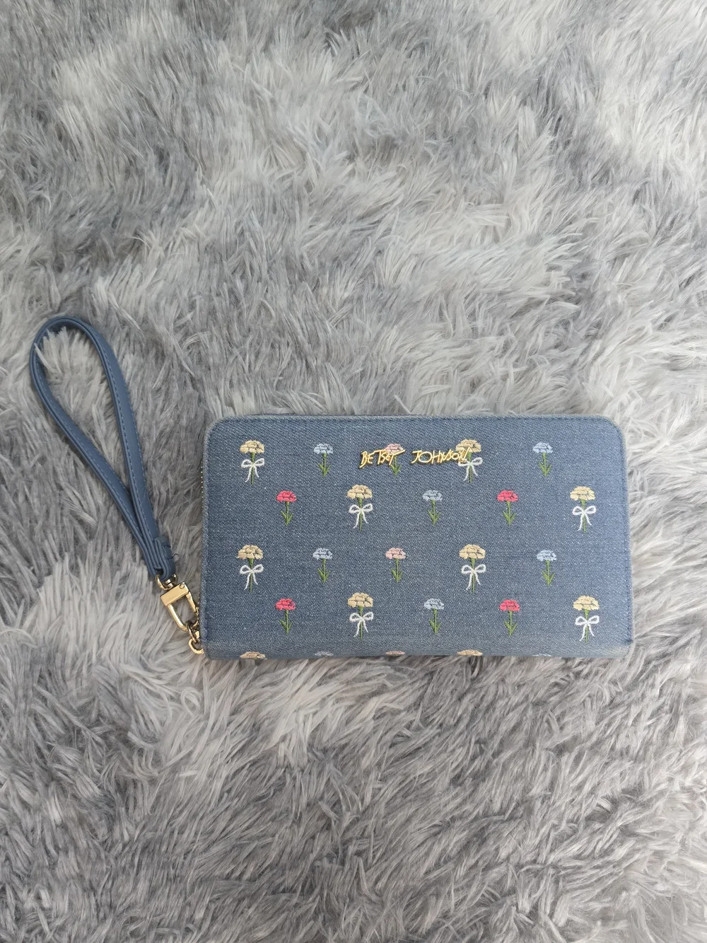 Betsey Johnson denim look